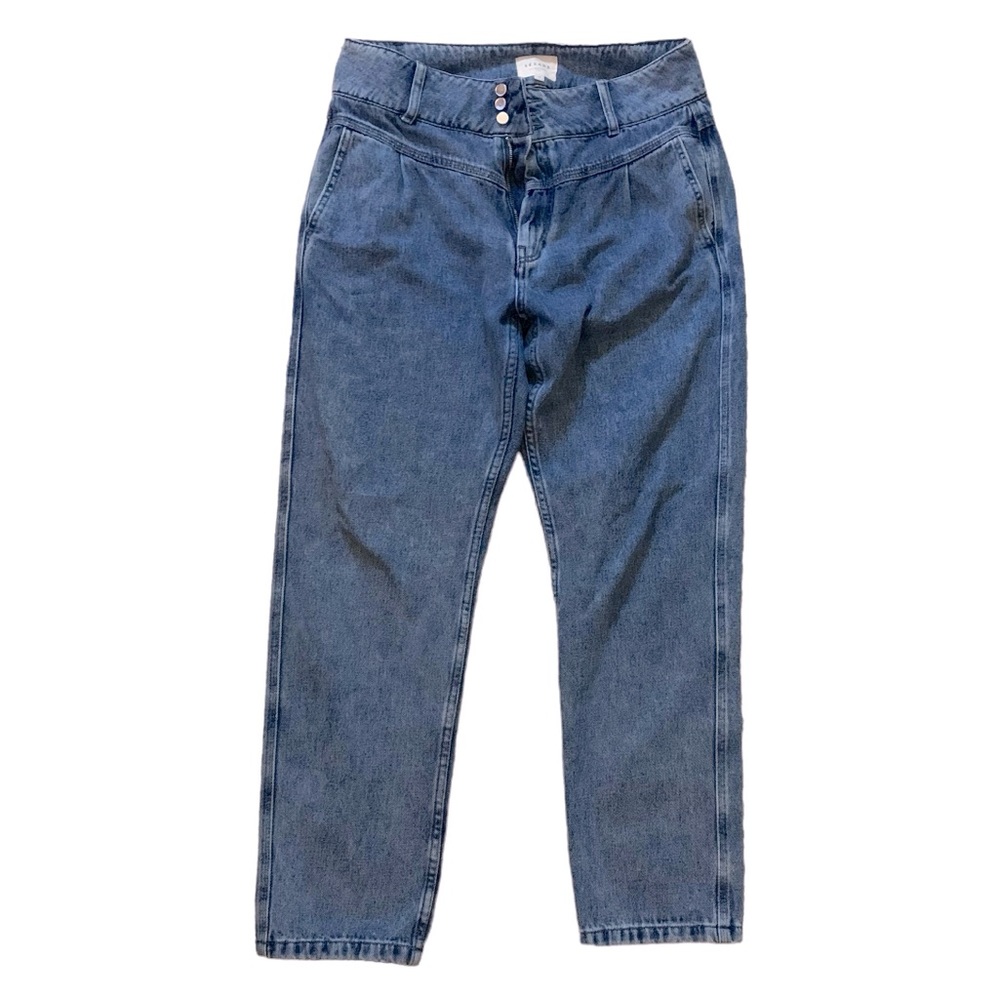 Classic High-Waist Blue Women's Jeans
